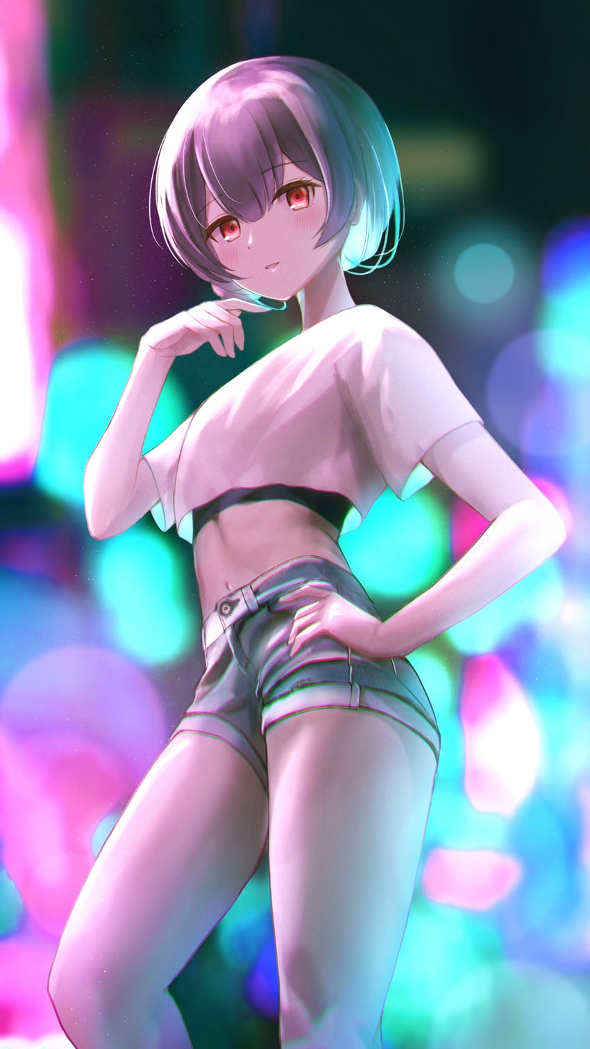 morino rinze (idolmaster and 1 more) drawn by tland_p