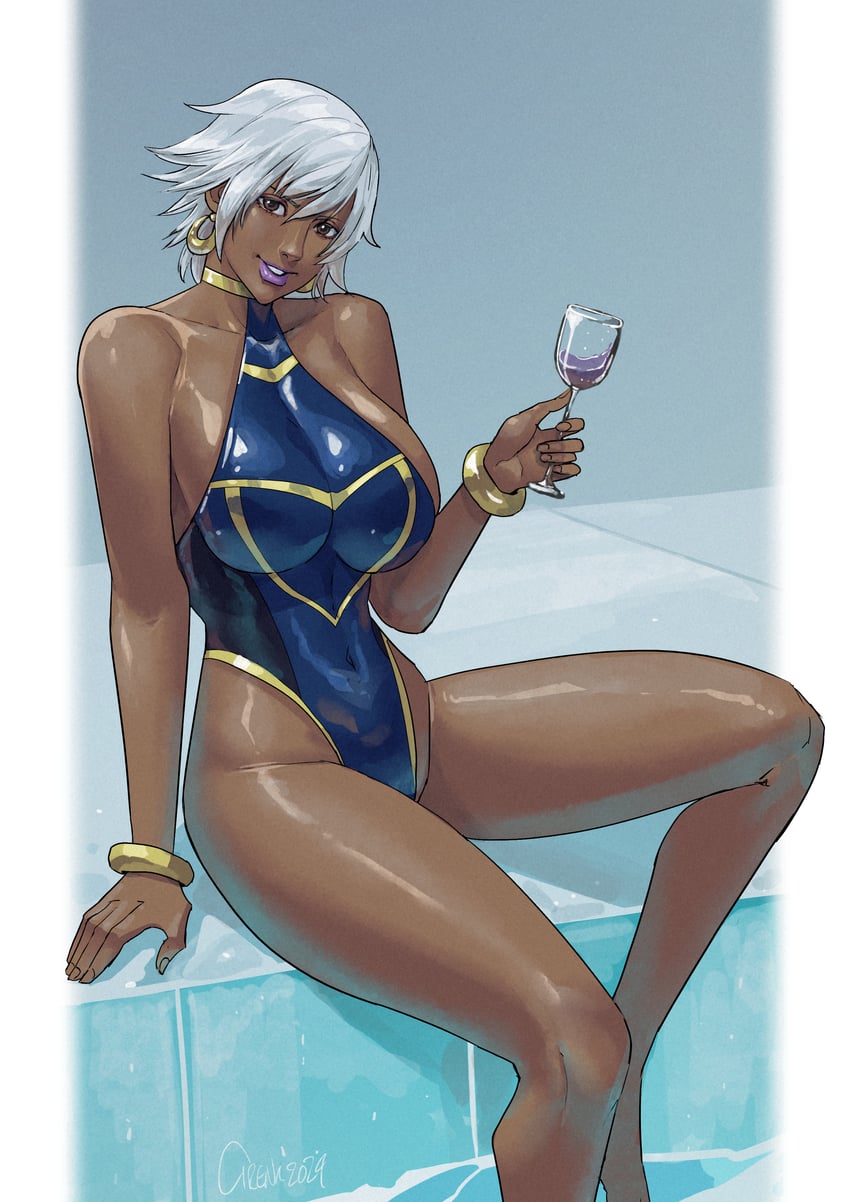 storm (marvel and 1 more) drawn by cirenk