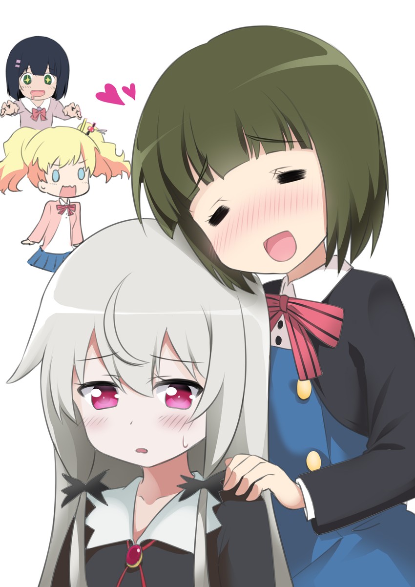 alice cartelet, oomiya shinobu, sophie twilight, and amano akari (kin-iro mosaic and 1 more) drawn by mocchisake