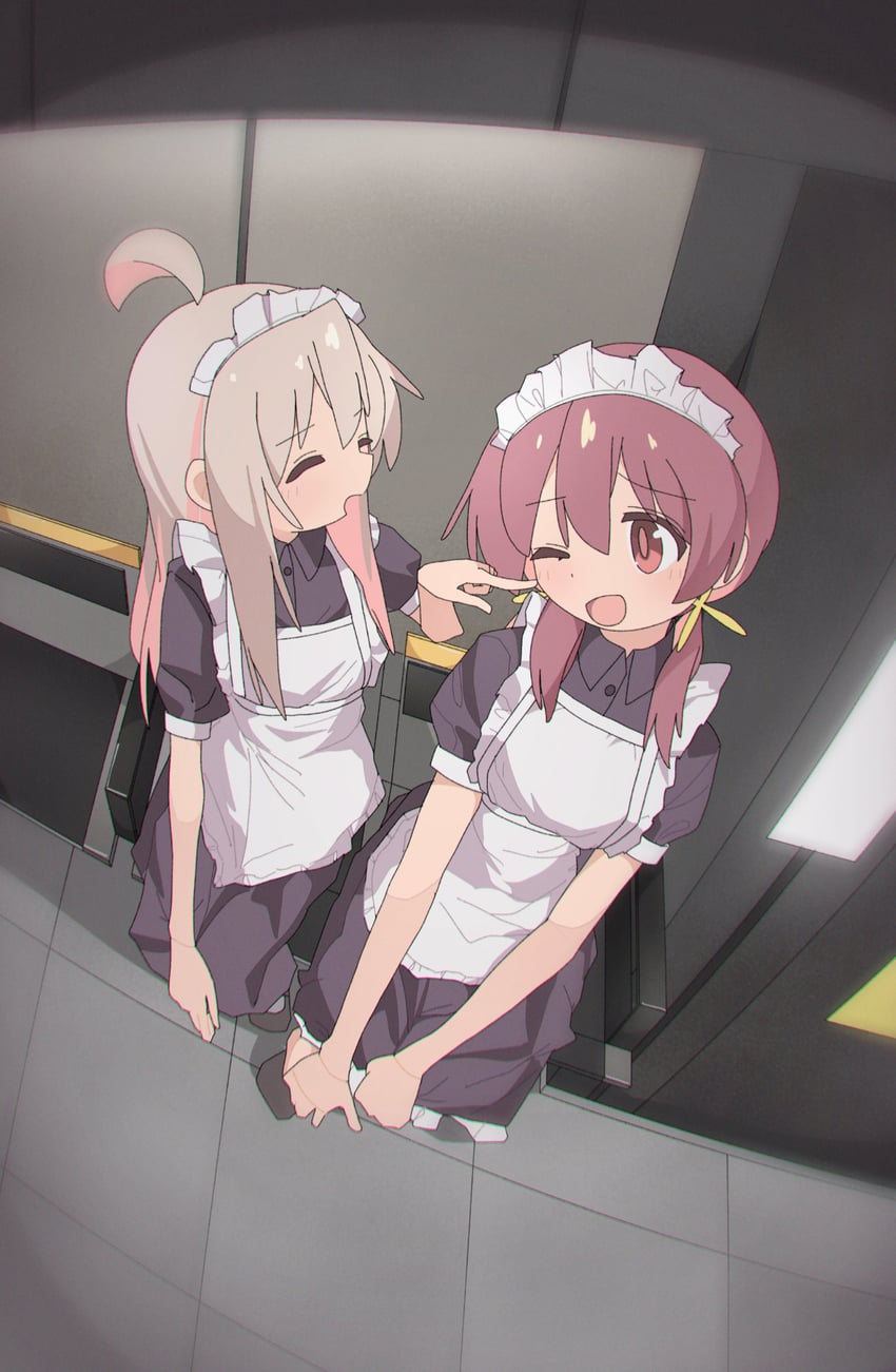 oyama mahiro and murosaki miyo (onii-chan wa oshimai!) drawn by 2mai84