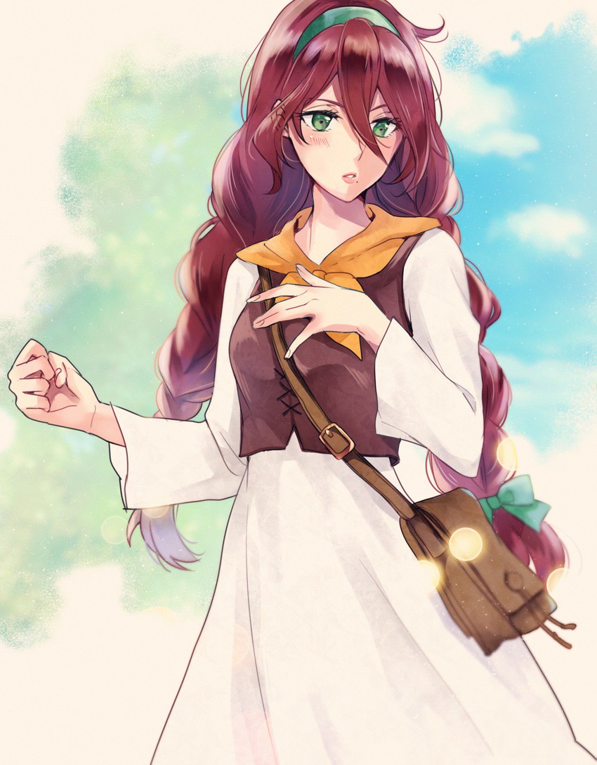 primrose azelhart (octopath traveler and 1 more) drawn by ashu_(ashnism)
