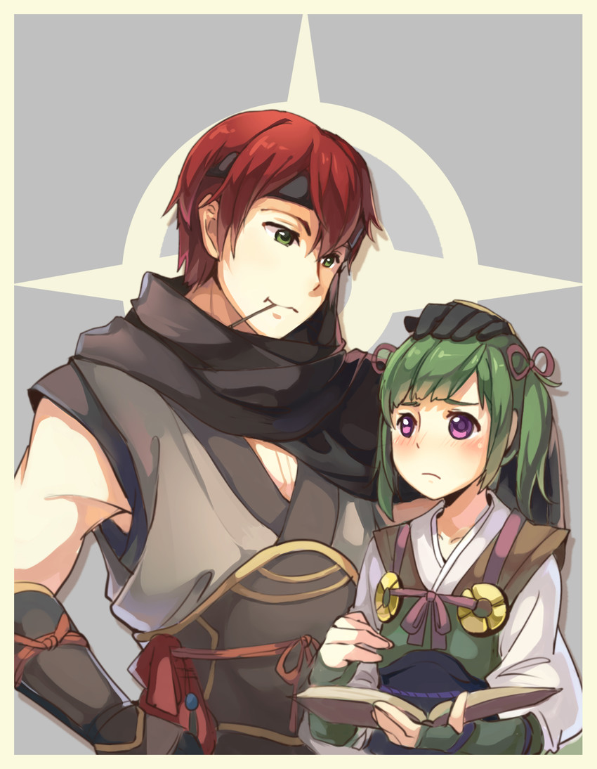 midori and asugi (fire emblem and 1 more) drawn by nekoka_nekoka