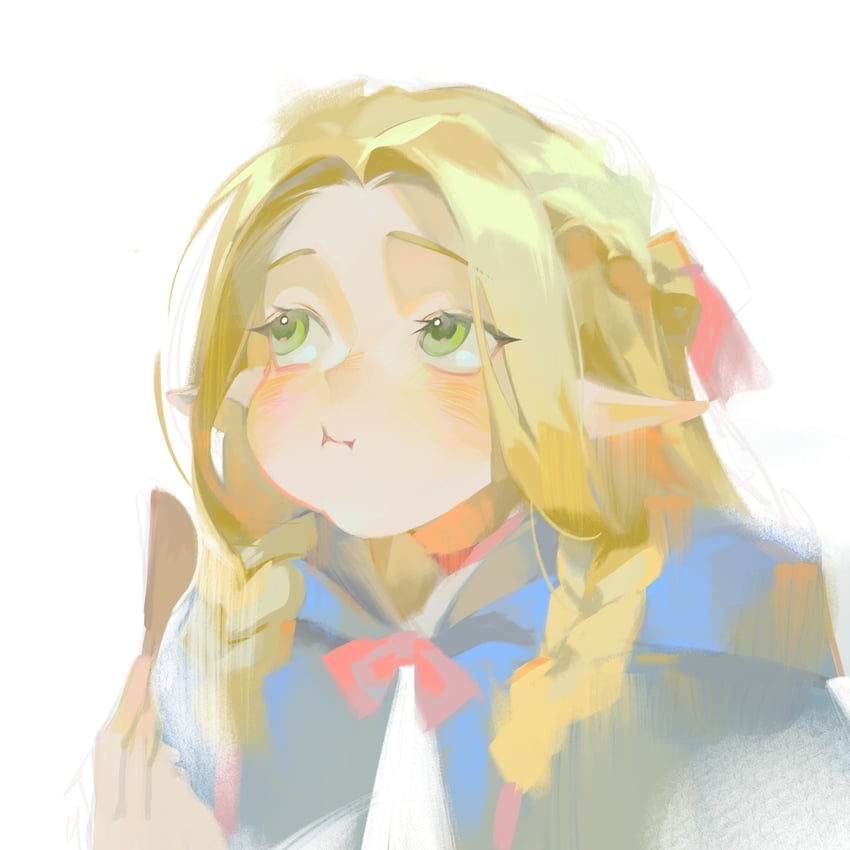 marcille donato (dungeon meshi) drawn by ellie_niunai_zhuyi_zhe