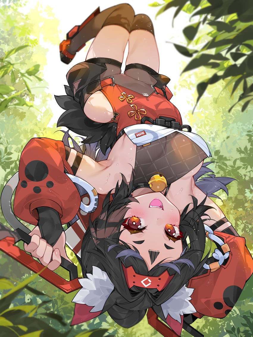 nekomiya mana (zenless zone zero) drawn by waterring