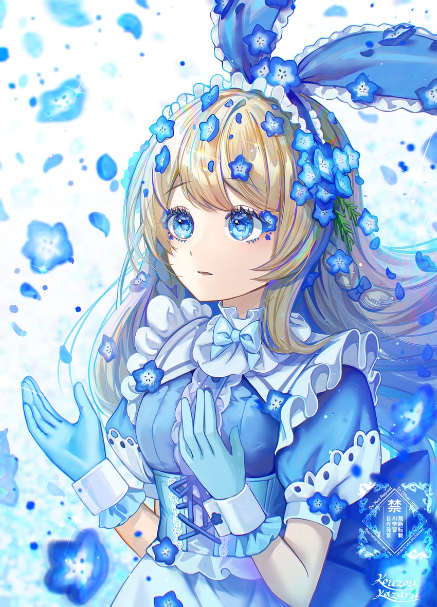 alice (alice's adventures in wonderland) drawn by kozou_kazaru