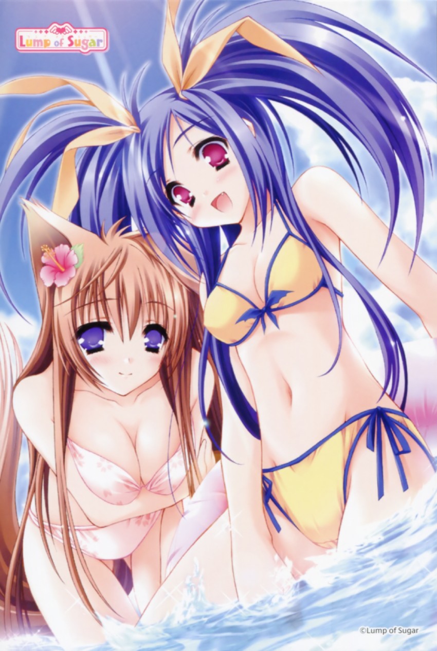 mito mashiro and kawai ameri (tayutama) drawn by moekibara_fumitake