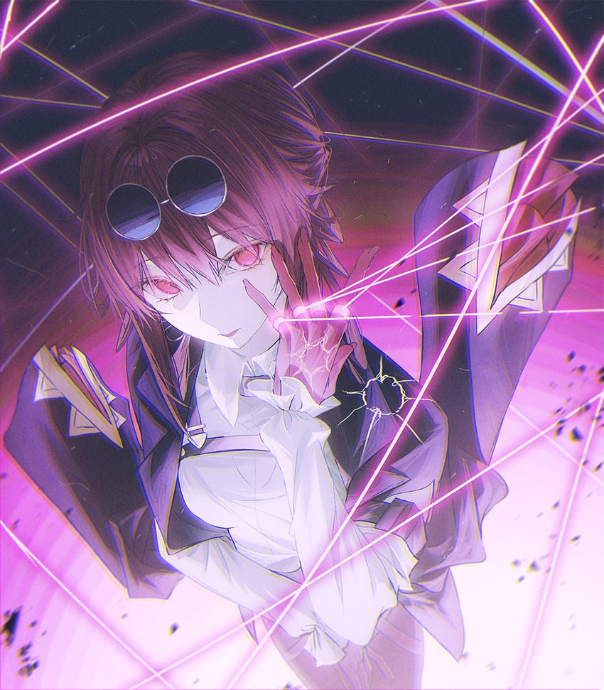 kafka (honkai and 1 more) drawn by fov_ps