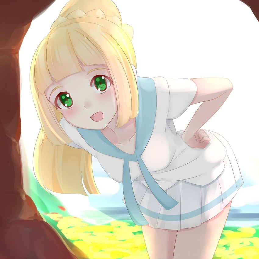 lillie (pokemon and 1 more) drawn by ko_to_tsuki