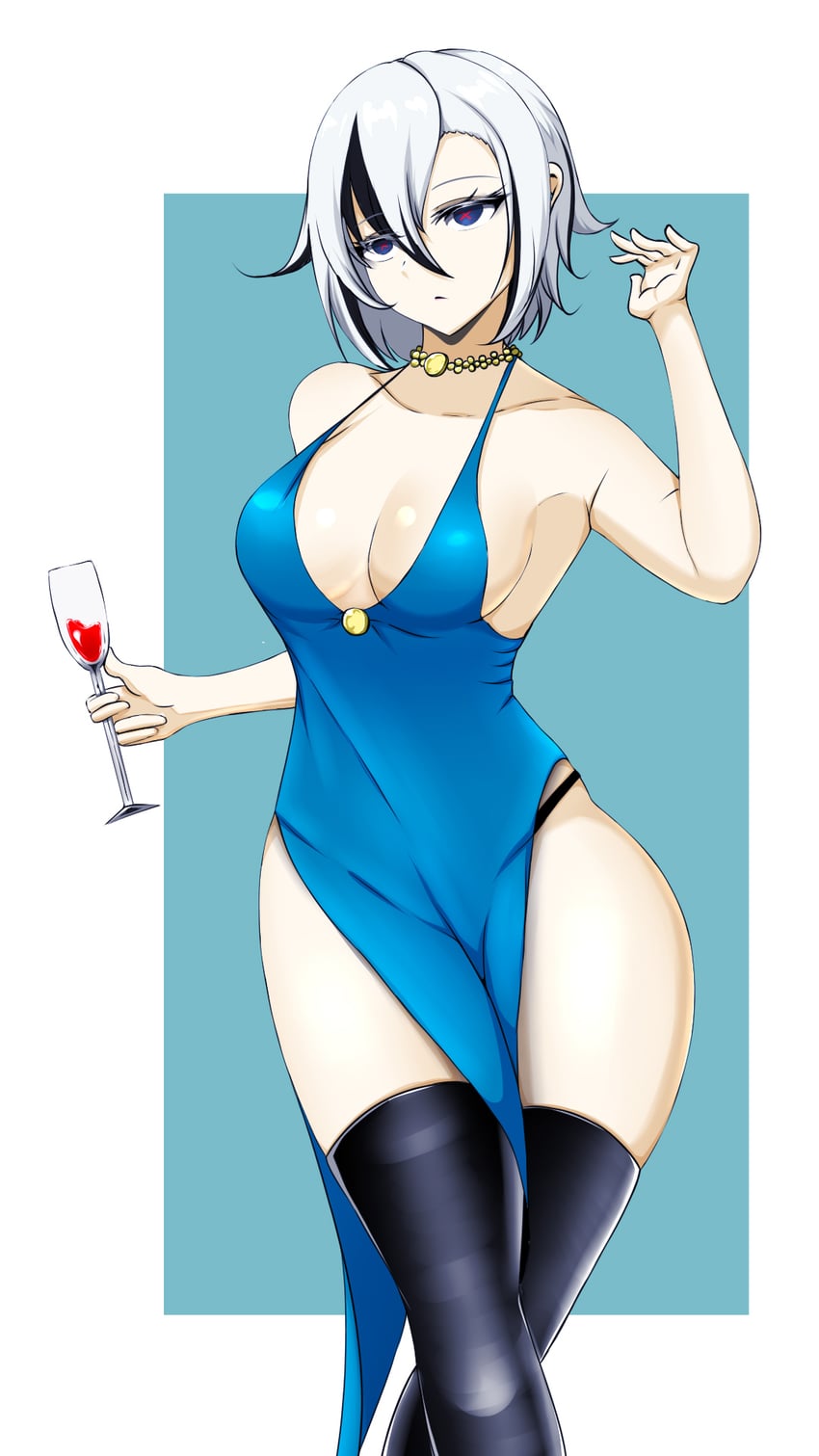 arlecchino (genshin impact) drawn by white_(user_udep3524)