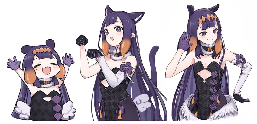 ninomae ina'nis (hololive and 1 more) drawn by yuuyu_(777)