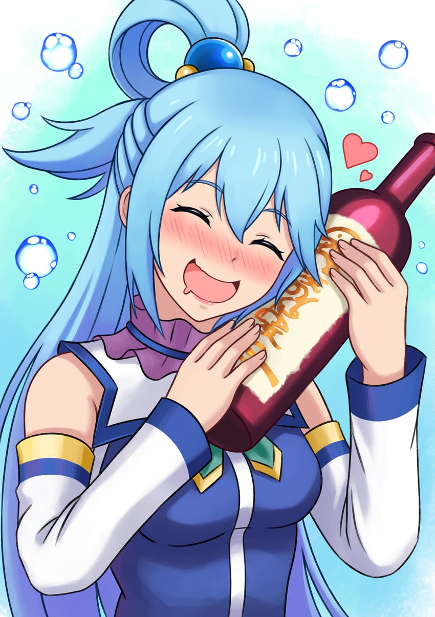 aqua (kono subarashii sekai ni shukufuku wo!) drawn by sweeva