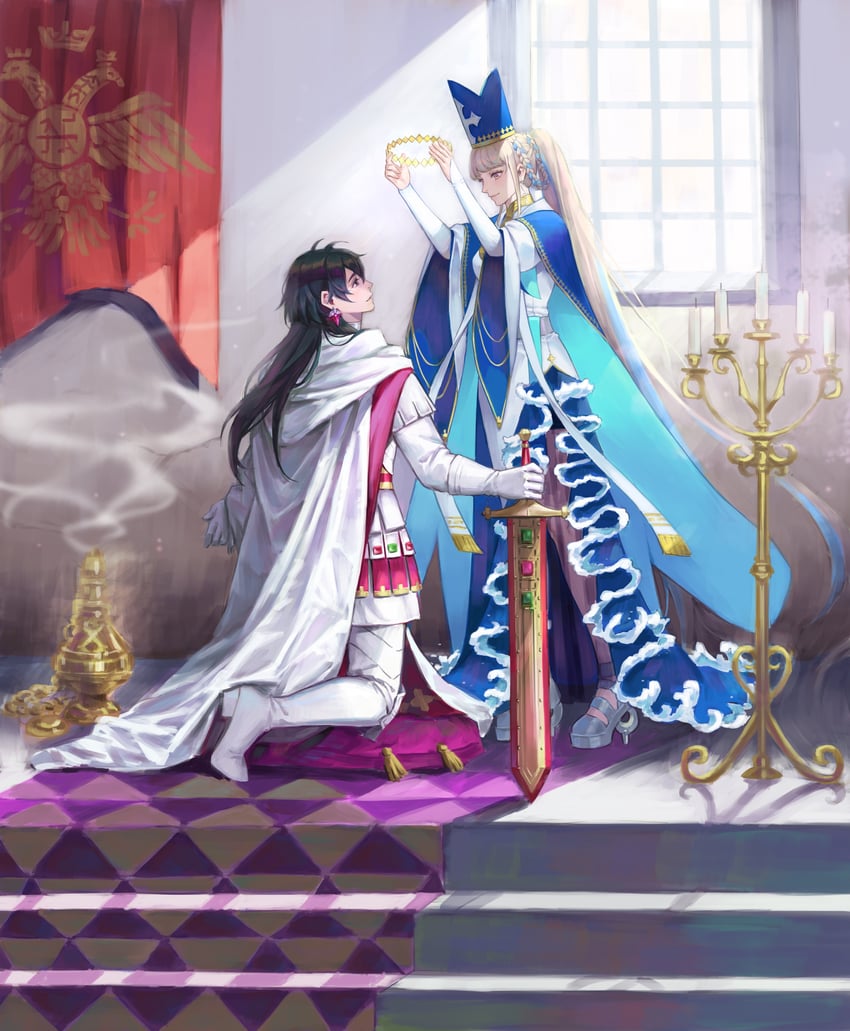 constantine xi and johanna (fate and 1 more) drawn by dnstar_1019