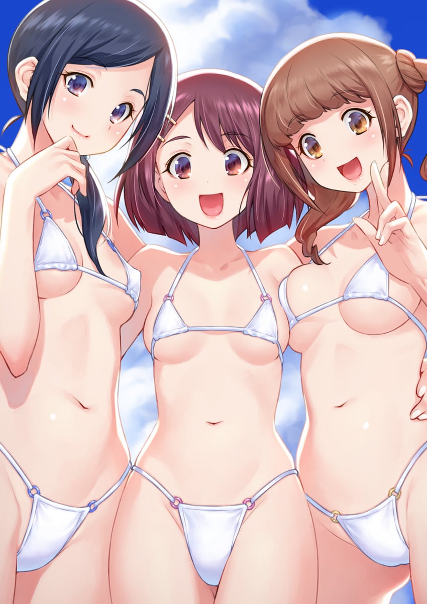 hanadera nodoka, hiramitsu hinata, and sawaizumi chiyu (precure and 1 more) drawn by kazuma_muramasa