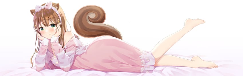 ayunda risu (hololive and 1 more) drawn by yatomi
