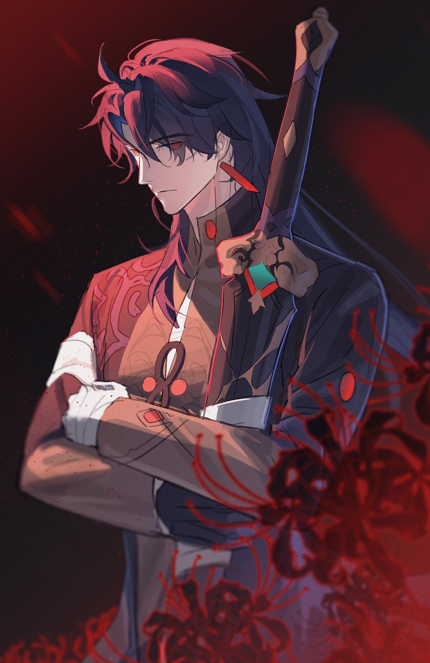 blade (honkai and 1 more) drawn by al_2698