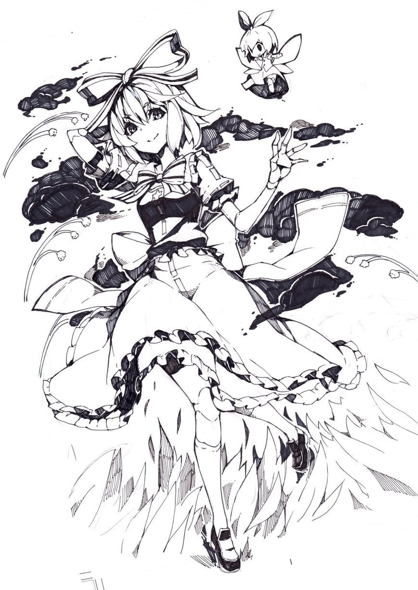 medicine melancholy and su-san (touhou) drawn by scottie_(phantom2)
