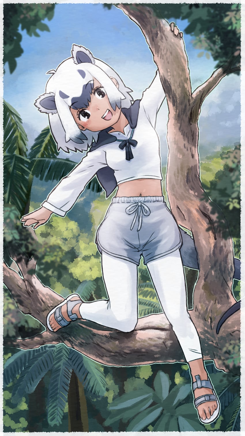 northern luzon giant cloud rat (kemono friends) drawn by toriny