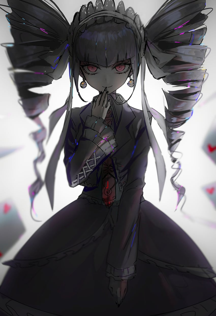 celestia ludenberg (danganronpa and 1 more) drawn by penxy1212