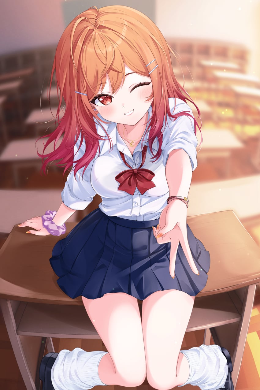 ichijou ririka (hololive and 1 more) drawn by 4kimizuki