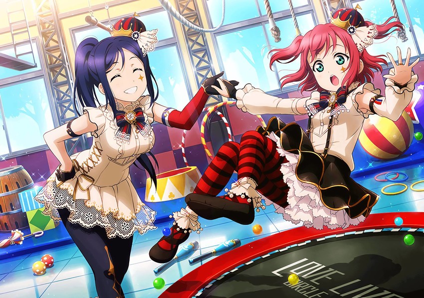 matsuura kanan and kurosawa ruby (love live! and 2 more)