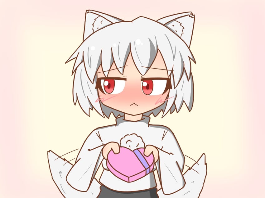 inubashiri momiji (touhou) drawn by inaba-no-sirousagi