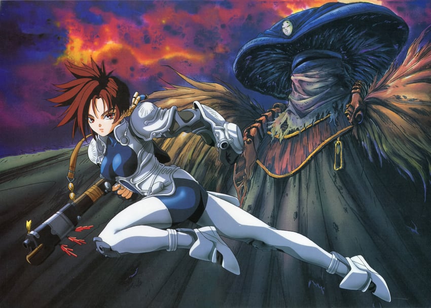 iria and zeiram (iria zeiram the animation) drawn by katsura_masakazu
