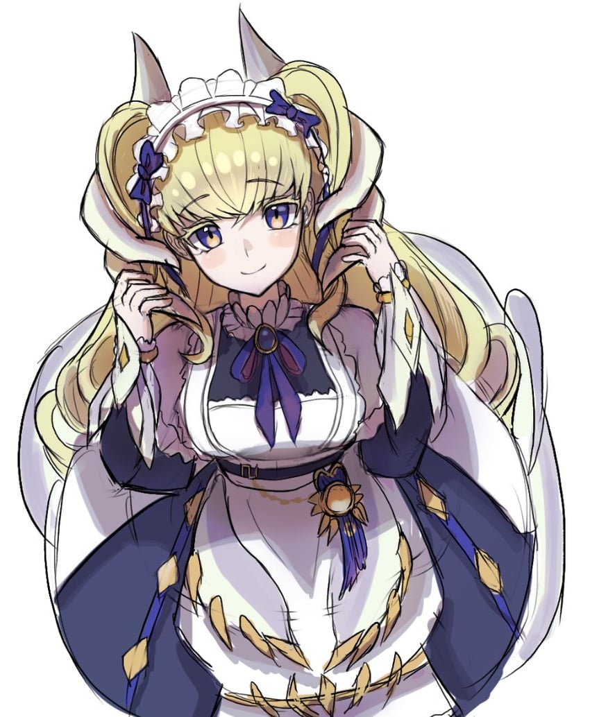 lattice dragonmaid (yu-gi-oh!) drawn by jay_b_098