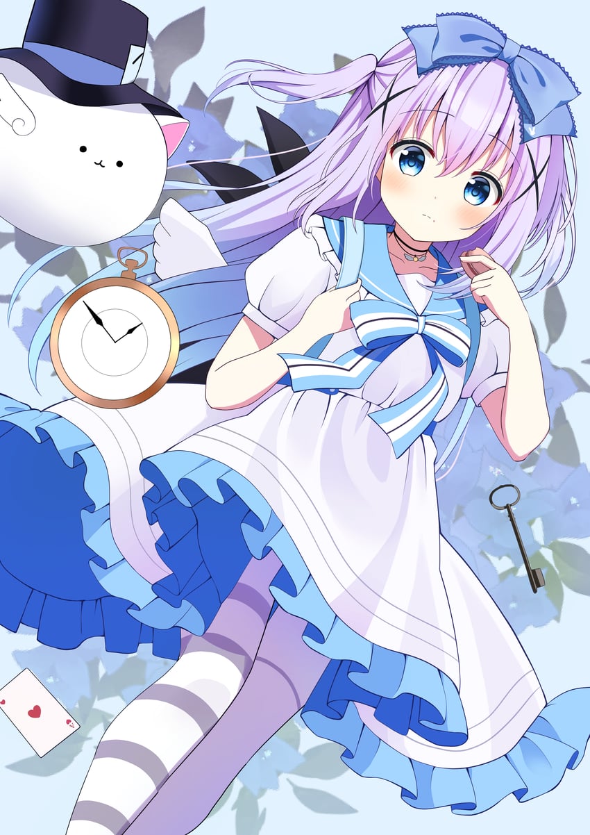 kafuu chino, alice, and tippy (gochuumon wa usagi desu ka? and 1 more) drawn by maple_0126