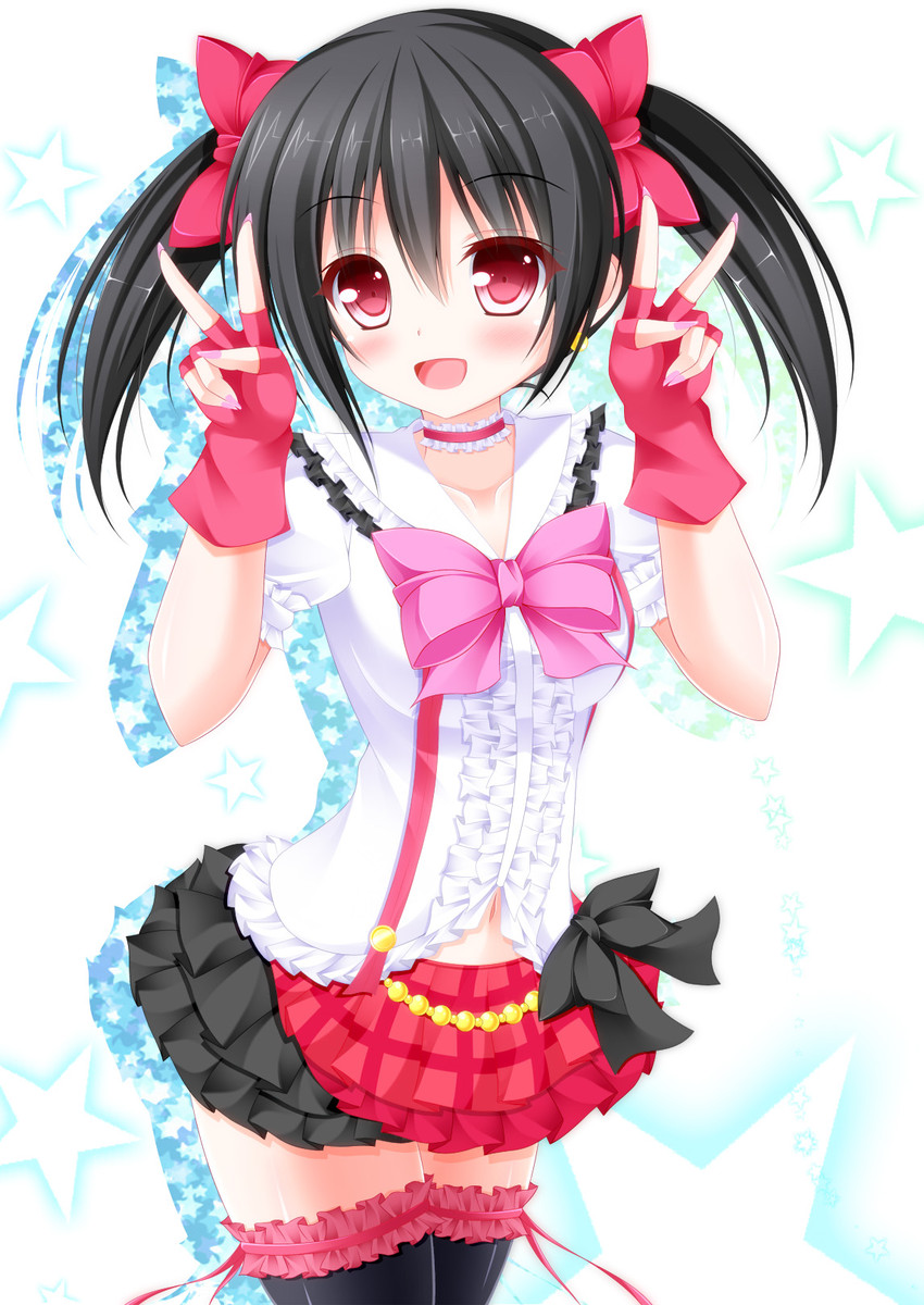 yazawa nico (love live! and 1 more) drawn by yunagi_amane