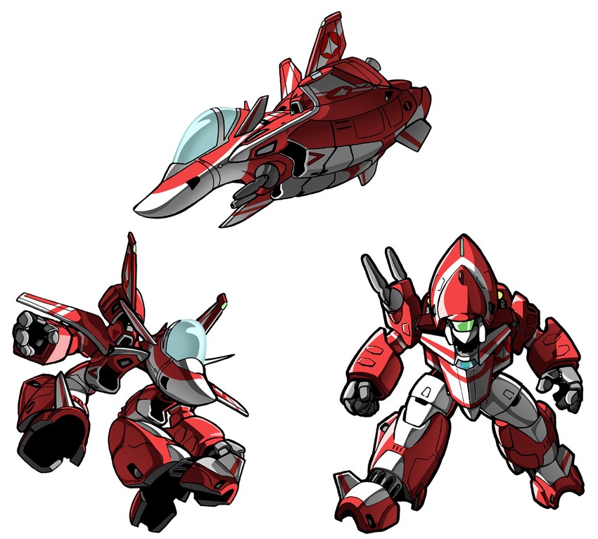 vf-9 (macross and 1 more) drawn by jeff_sorley