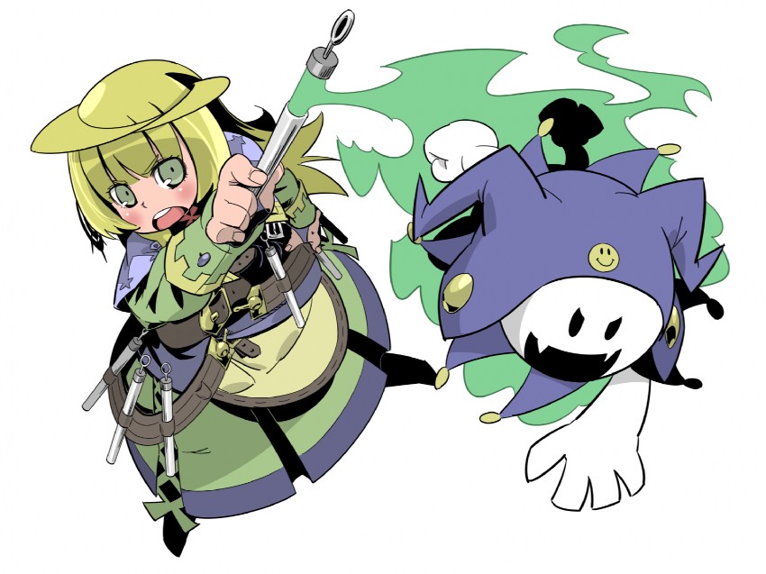 jack frost and noora brandor (shin megami tensei and 1 more) drawn by nemakichi