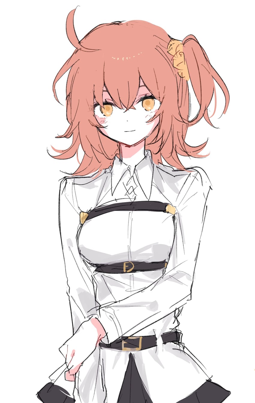 fujimaru ritsuka (fate and 1 more) drawn by xxxo_oxxx