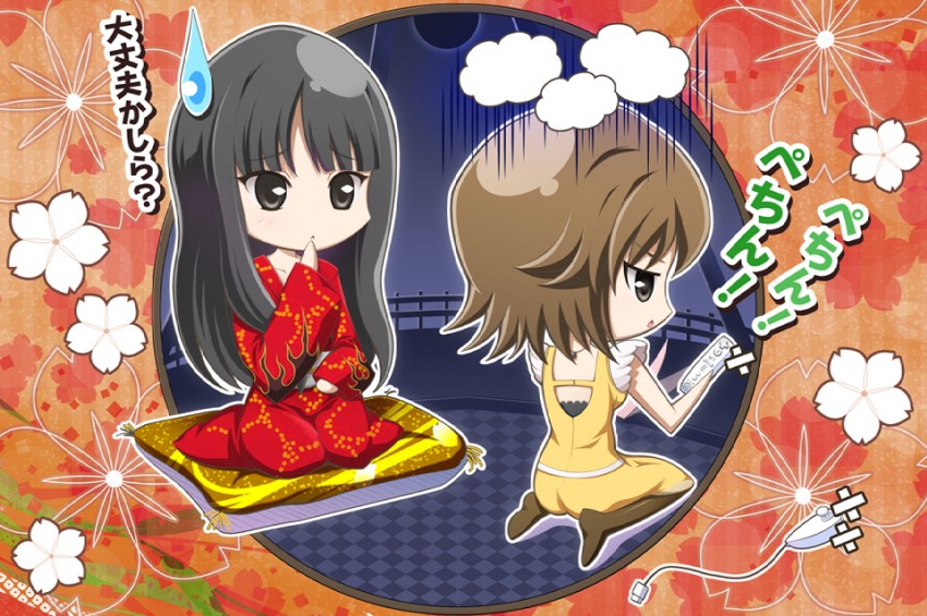 minazuki ruka and haibara sakuya (nintendo and 2 more) drawn by isumi_(i-spixi)