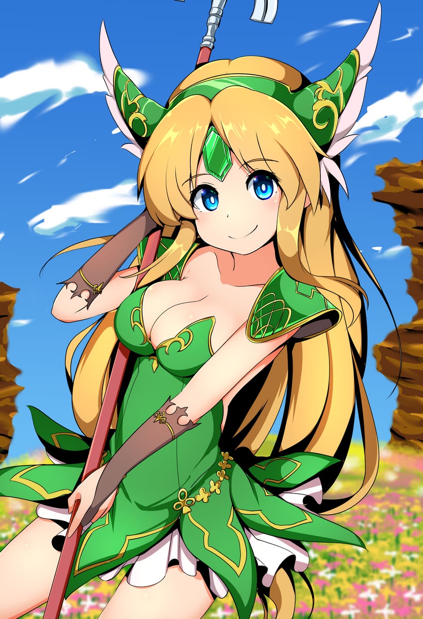 riesz (seiken densetsu and 1 more) drawn by kredorf