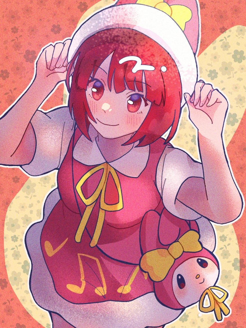 arima kana and my melody (oshi no ko and 2 more) drawn by user_ysud5258