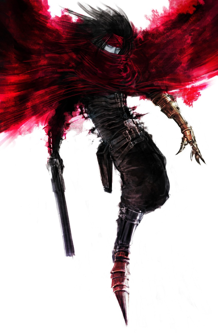 vincent valentine (final fantasy and 1 more) drawn by matajirou_(matagiro)