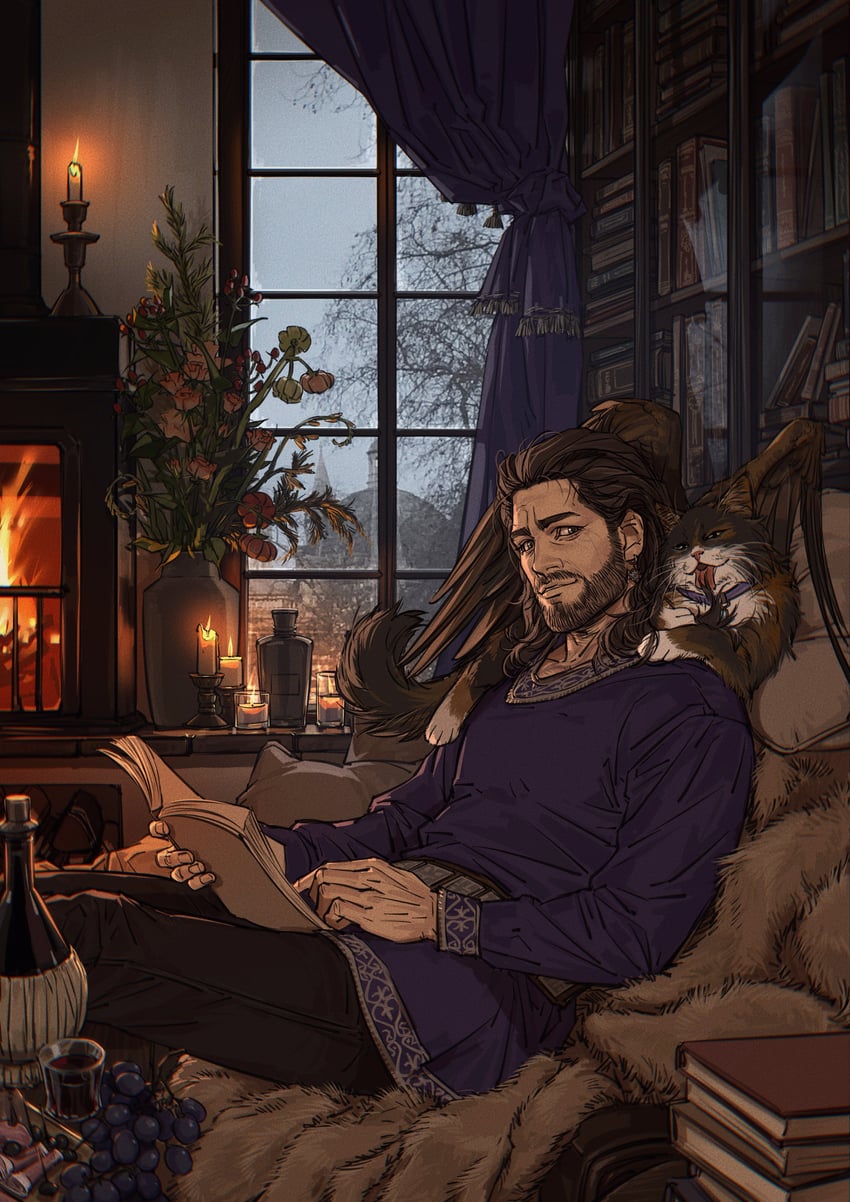 gale and tara (dungeons & dragons and 2 more) drawn by nyeigneous