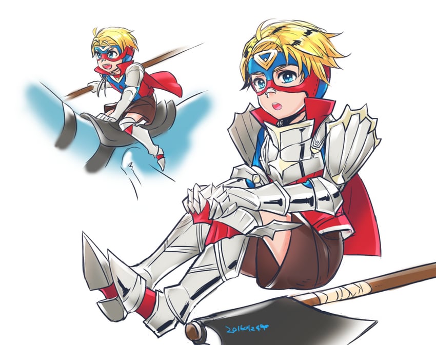 percy and ace (fire emblem and 1 more) drawn by futabaaf