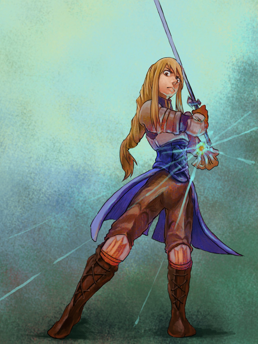 agrias oaks (final fantasy and 1 more) drawn by emuson