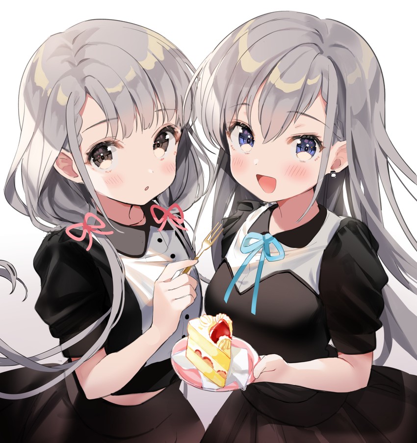 hisakawa hayate and hisakawa nagi (idolmaster and 2 more) drawn by kanda_done