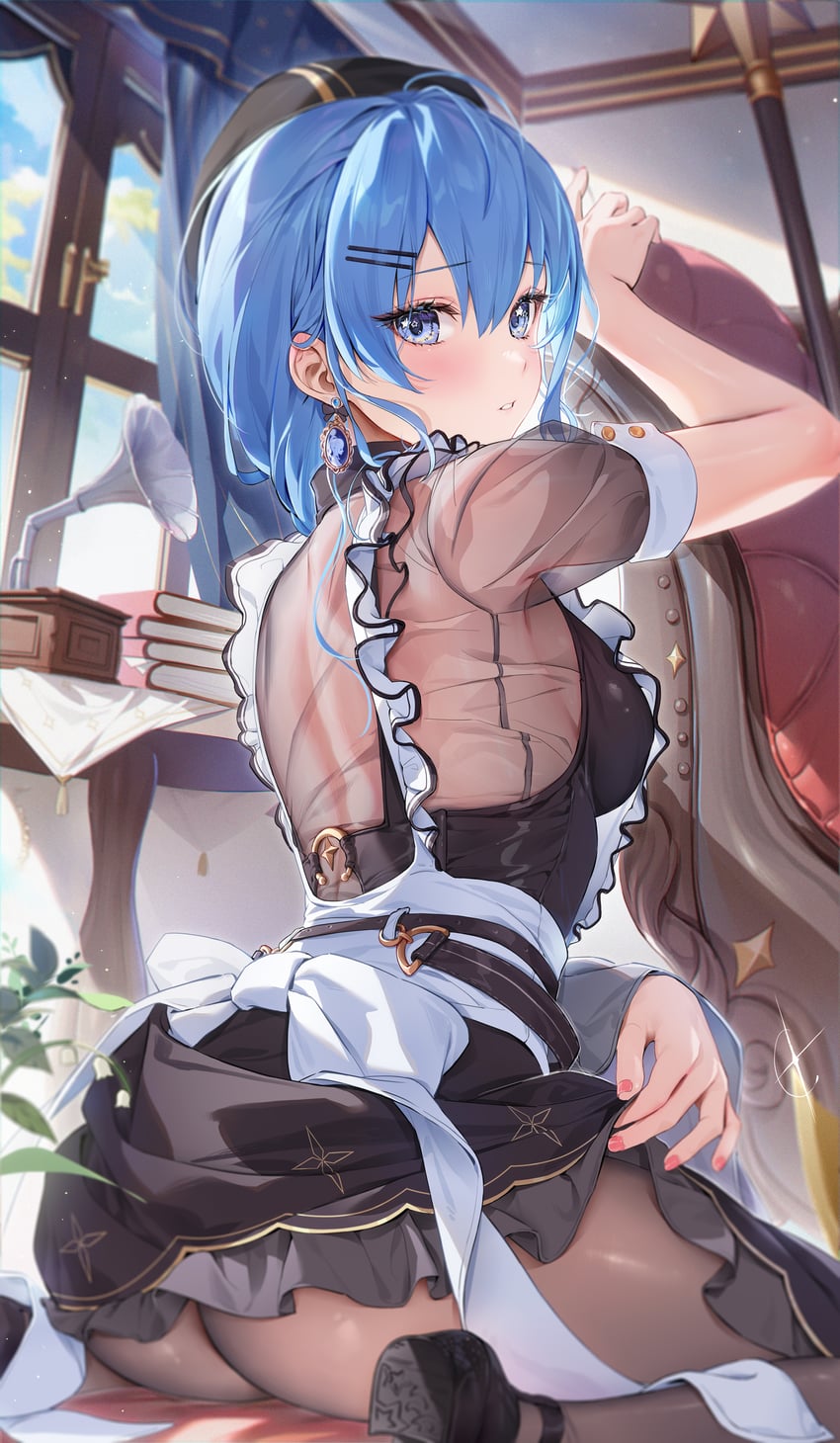 hoshimachi suisei (hololive) drawn by houkisei