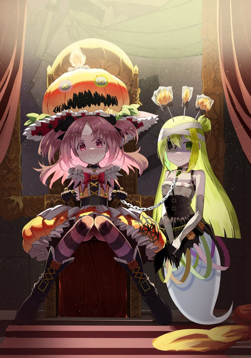 alina gray and misono karin (mahou shoujo madoka magica and 1 more) drawn by poa