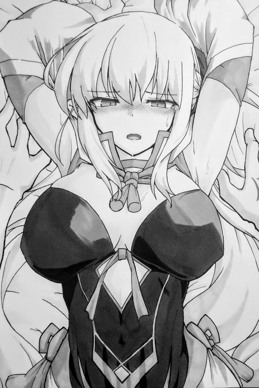 morgan le fay (fate and 1 more) drawn by rarudo8901