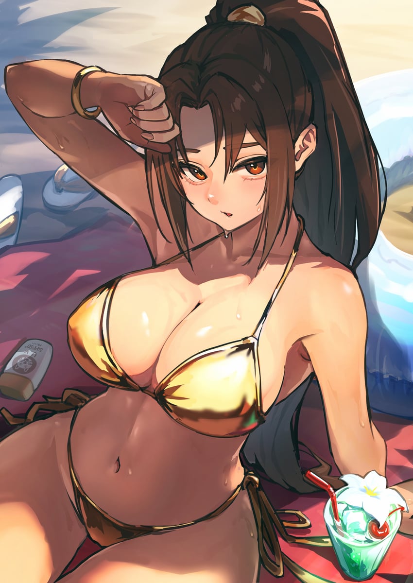 shiranui mai (the king of fighters and 1 more) drawn by ap_cammy