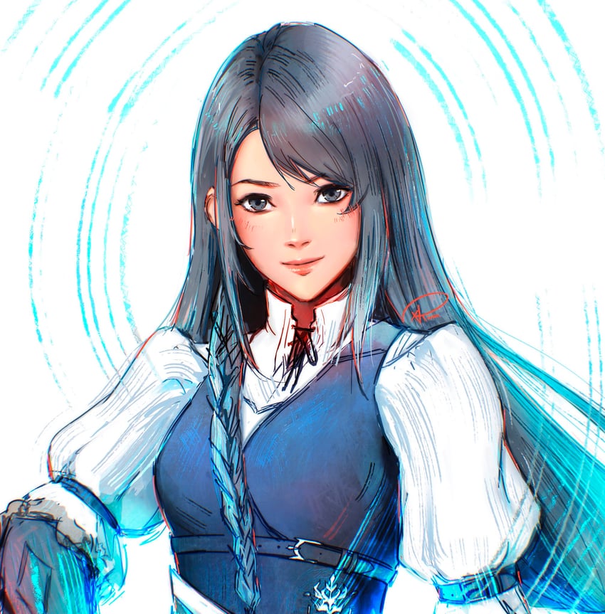 jill warrick (final fantasy and 1 more) drawn by kuroiitulip