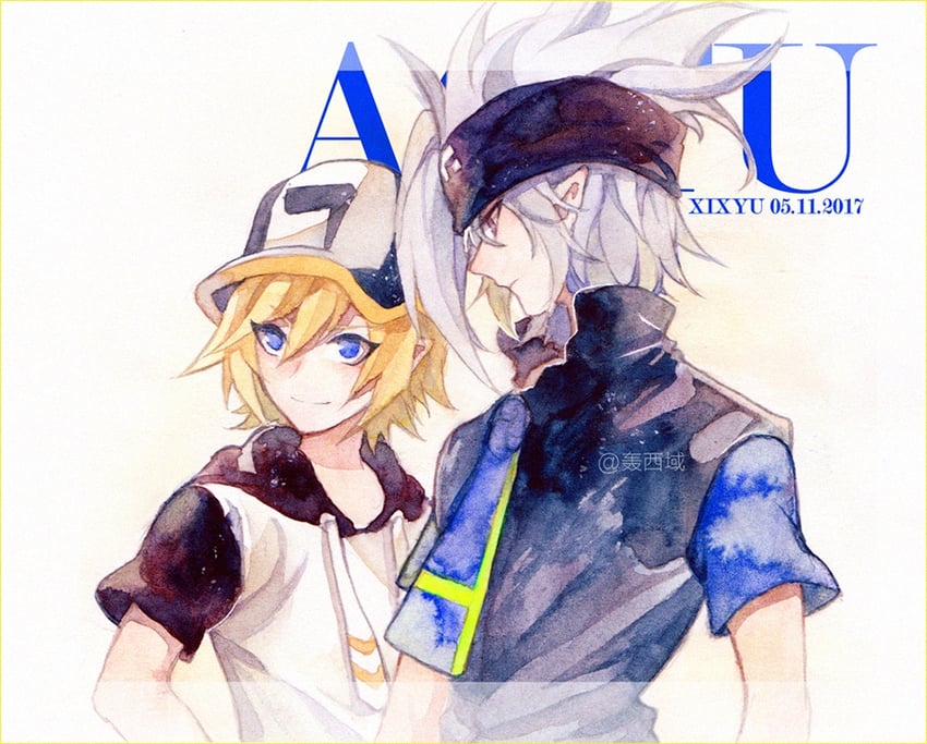 king and grey (aotu world) drawn by xi_yuu