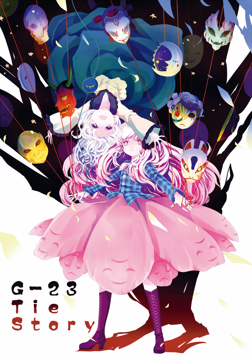 komeiji koishi and hata no kokoro (touhou) drawn by hanada_hyou