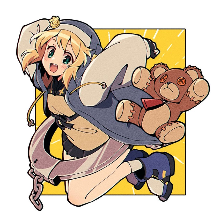 bridget and roger (guilty gear and 1 more) drawn by itsuka_neru
