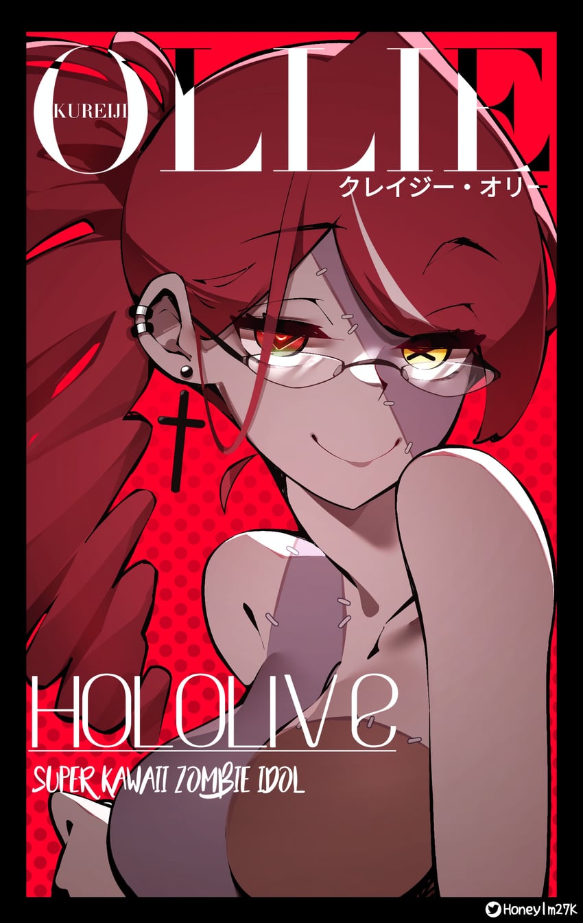 kureiji ollie (hololive and 1 more) drawn by kok_(honeymelon)
