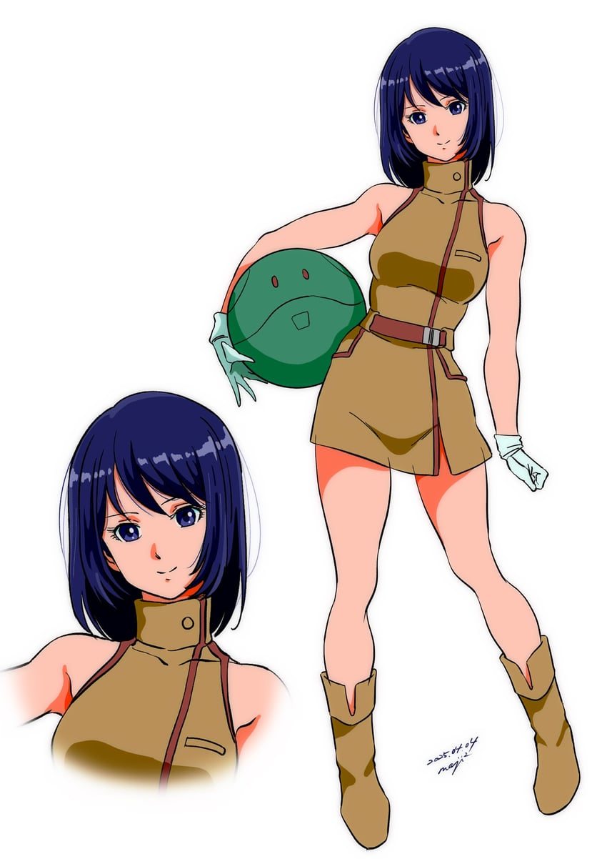 haro and fa yuiry (gundam and 1 more) drawn by pgmajimaji